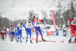 01.04.2023, Bessans, France (FRA): Marius  Petite (FRA) - French Championships cross-country, mass, Bessans (FRA). www.nordicfocus.com. © Authamayou/NordicFocus. Every downloaded picture is fee-liable.