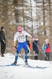 01.04.2023, Bessans, France (FRA): Hugo  Dejour (FRA) - French Championships cross-country, mass, Bessans (FRA). www.nordicfocus.com. © Authamayou/NordicFocus. Every downloaded picture is fee-liable.