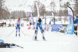 01.04.2023, Bessans, France (FRA): Noelie  Vittoz (FRA) - French Championships cross-country, mass, Bessans (FRA). www.nordicfocus.com. © Authamayou/NordicFocus. Every downloaded picture is fee-liable.