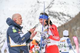 01.04.2023, Bessans, France (FRA): Maurice  Manificat (FRA) - French Championships cross-country, mass, Bessans (FRA). www.nordicfocus.com. © Authamayou/NordicFocus. Every downloaded picture is fee-liable.