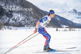 01.04.2023, Bessans, France (FRA): Sabin  Coupat (FRA) - French Championships cross-country, mass, Bessans (FRA). www.nordicfocus.com. © Authamayou/NordicFocus. Every downloaded picture is fee-liable.
