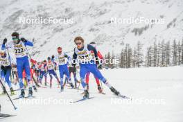 01.04.2023, Bessans, France (FRA): Joris  Valleix (FRA) - French Championships cross-country, mass, Bessans (FRA). www.nordicfocus.com. © Authamayou/NordicFocus. Every downloaded picture is fee-liable.