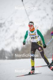 01.04.2023, Bessans, France (FRA): Maxime  Bally (FRA) - French Championships cross-country, mass, Bessans (FRA). www.nordicfocus.com. © Authamayou/NordicFocus. Every downloaded picture is fee-liable.