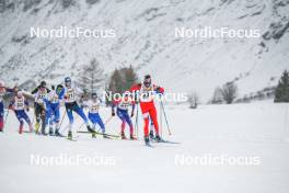 01.04.2023, Bessans, France (FRA): Jules  Loewert (FRA) - French Championships cross-country, mass, Bessans (FRA). www.nordicfocus.com. © Authamayou/NordicFocus. Every downloaded picture is fee-liable.