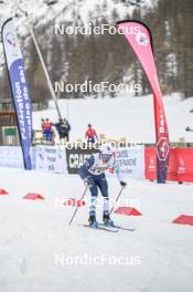 01.04.2023, Bessans, France (FRA): Elie  Faret (FRA) - French Championships cross-country, mass, Bessans (FRA). www.nordicfocus.com. © Authamayou/NordicFocus. Every downloaded picture is fee-liable.