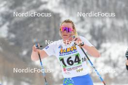 01.04.2023, Bessans, France (FRA): Capucine  Richon (FRA) - French Championships cross-country, mass, Bessans (FRA). www.nordicfocus.com. © Authamayou/NordicFocus. Every downloaded picture is fee-liable.