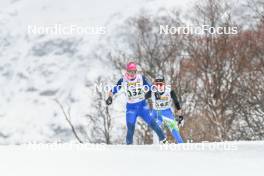 01.04.2023, Bessans, France (FRA): Coralie  Bentz (FRA) - French Championships cross-country, mass, Bessans (FRA). www.nordicfocus.com. © Authamayou/NordicFocus. Every downloaded picture is fee-liable.