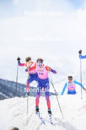 01.04.2023, Bessans, France (FRA): Victor  Morel (FRA) - French Championships cross-country, mass, Bessans (FRA). www.nordicfocus.com. © Authamayou/NordicFocus. Every downloaded picture is fee-liable.