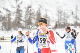 01.04.2023, Bessans, France (FRA): Cloe  Pagnier (FRA) - French Championships cross-country, mass, Bessans (FRA). www.nordicfocus.com. © Authamayou/NordicFocus. Every downloaded picture is fee-liable.