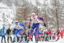 01.04.2023, Bessans, France (FRA): Romane  Nappey (FRA) - French Championships cross-country, mass, Bessans (FRA). www.nordicfocus.com. © Authamayou/NordicFocus. Every downloaded picture is fee-liable.