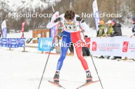 01.04.2023, Bessans, France (FRA): Mathis  Desloges (FRA) - French Championships cross-country, mass, Bessans (FRA). www.nordicfocus.com. © Authamayou/NordicFocus. Every downloaded picture is fee-liable.