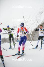 01.04.2023, Bessans, France (FRA): Arthur  Gardette (FRA) - French Championships cross-country, mass, Bessans (FRA). www.nordicfocus.com. © Authamayou/NordicFocus. Every downloaded picture is fee-liable.