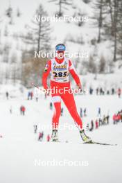01.04.2023, Bessans, France (FRA): Daphne  Patois (FRA) - French Championships cross-country, mass, Bessans (FRA). www.nordicfocus.com. © Authamayou/NordicFocus. Every downloaded picture is fee-liable.