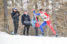 01.04.2023, Bessans, France (FRA): Julien  Arnaud (FRA) - French Championships cross-country, mass, Bessans (FRA). www.nordicfocus.com. © Authamayou/NordicFocus. Every downloaded picture is fee-liable.