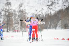 01.04.2023, Bessans, France (FRA): Leonie  Besson (FRA) - French Championships cross-country, mass, Bessans (FRA). www.nordicfocus.com. © Authamayou/NordicFocus. Every downloaded picture is fee-liable.