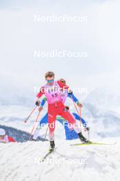 01.04.2023, Bessans, France (FRA): Felix  Caillot (FRA) - French Championships cross-country, mass, Bessans (FRA). www.nordicfocus.com. © Authamayou/NordicFocus. Every downloaded picture is fee-liable.