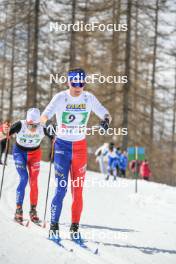 02.04.2023, Bessans, France (FRA): Ivan Essonnier (FRA) - French Championships cross-country, relay, Bessans (FRA). www.nordicfocus.com. © Authamayou/NordicFocus. Every downloaded picture is fee-liable.