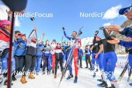 02.04.2023, Bessans, France (FRA): Maurice Manificat (FRA) - French Championships cross-country, relay, Bessans (FRA). www.nordicfocus.com. © Authamayou/NordicFocus. Every downloaded picture is fee-liable.