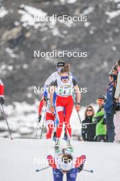 02.04.2023, Bessans, France (FRA): Maya Desseux (FRA) - French Championships cross-country, relay, Bessans (FRA). www.nordicfocus.com. © Authamayou/NordicFocus. Every downloaded picture is fee-liable.