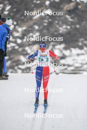 02.04.2023, Bessans, France (FRA): Julie Marciniak (FRA) - French Championships cross-country, relay, Bessans (FRA). www.nordicfocus.com. © Authamayou/NordicFocus. Every downloaded picture is fee-liable.