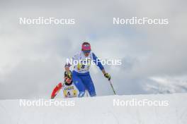 02.04.2023, Bessans, France (FRA): Tania Kurek (FRA) - French Championships cross-country, relay, Bessans (FRA). www.nordicfocus.com. © Authamayou/NordicFocus. Every downloaded picture is fee-liable.