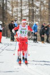 02.04.2023, Bessans, France (FRA): Basile Bunoz (FRA) - French Championships cross-country, relay, Bessans (FRA). www.nordicfocus.com. © Authamayou/NordicFocus. Every downloaded picture is fee-liable.