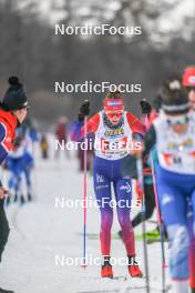 02.04.2023, Bessans, France (FRA): Gaetane Breniaux (FRA) - French Championships cross-country, relay, Bessans (FRA). www.nordicfocus.com. © Authamayou/NordicFocus. Every downloaded picture is fee-liable.