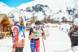 02.04.2023, Bessans, France (FRA): Mathis Desloges (FRA) - French Championships cross-country, relay, Bessans (FRA). www.nordicfocus.com. © Authamayou/NordicFocus. Every downloaded picture is fee-liable.