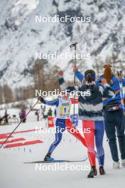 02.04.2023, Bessans, France (FRA): Melissa Gal (FRA) - French Championships cross-country, relay, Bessans (FRA). www.nordicfocus.com. © Authamayou/NordicFocus. Every downloaded picture is fee-liable.