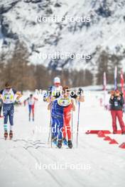 02.04.2023, Bessans, France (FRA): Remi Bourdin (FRA) - French Championships cross-country, relay, Bessans (FRA). www.nordicfocus.com. © Authamayou/NordicFocus. Every downloaded picture is fee-liable.