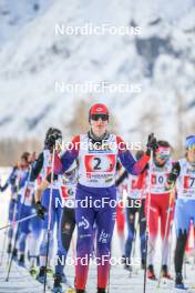 02.04.2023, Bessans, France (FRA): Agathe Margreither (FRA) - French Championships cross-country, relay, Bessans (FRA). www.nordicfocus.com. © Authamayou/NordicFocus. Every downloaded picture is fee-liable.