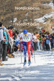 02.04.2023, Bessans, France (FRA): Roman Gallois (FRA) - French Championships cross-country, relay, Bessans (FRA). www.nordicfocus.com. © Authamayou/NordicFocus. Every downloaded picture is fee-liable.