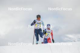 02.04.2023, Bessans, France (FRA): Juliette Ducordeau (FRA) - French Championships cross-country, relay, Bessans (FRA). www.nordicfocus.com. © Authamayou/NordicFocus. Every downloaded picture is fee-liable.