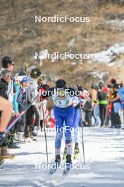02.04.2023, Bessans, France (FRA): Lino Deloche (FRA) - French Championships cross-country, relay, Bessans (FRA). www.nordicfocus.com. © Authamayou/NordicFocus. Every downloaded picture is fee-liable.
