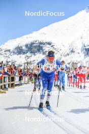 02.04.2023, Bessans, France (FRA): Johan Calandry (FRA) - French Championships cross-country, relay, Bessans (FRA). www.nordicfocus.com. © Authamayou/NordicFocus. Every downloaded picture is fee-liable.