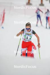 02.04.2023, Bessans, France (FRA): Maya Desseux (FRA) - French Championships cross-country, relay, Bessans (FRA). www.nordicfocus.com. © Authamayou/NordicFocus. Every downloaded picture is fee-liable.