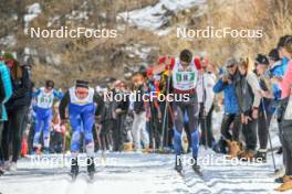 02.04.2023, Bessans, France (FRA): Mathis Bernaudon (FRA) - French Championships cross-country, relay, Bessans (FRA). www.nordicfocus.com. © Authamayou/NordicFocus. Every downloaded picture is fee-liable.