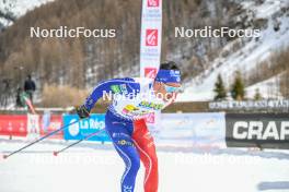 02.04.2023, Bessans, France (FRA): Arnaud Chautemps (FRA) - French Championships cross-country, relay, Bessans (FRA). www.nordicfocus.com. © Authamayou/NordicFocus. Every downloaded picture is fee-liable.