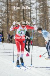02.04.2023, Bessans, France (FRA): Charly Deuffic (FRA) - French Championships cross-country, relay, Bessans (FRA). www.nordicfocus.com. © Authamayou/NordicFocus. Every downloaded picture is fee-liable.