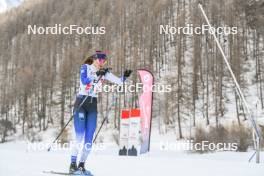 02.04.2023, Bessans, France (FRA): Jehanne Grosjean (FRA) - French Championships cross-country, relay, Bessans (FRA). www.nordicfocus.com. © Authamayou/NordicFocus. Every downloaded picture is fee-liable.