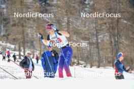 02.04.2023, Bessans, France (FRA): Timothe Maugain (FRA) - French Championships cross-country, relay, Bessans (FRA). www.nordicfocus.com. © Authamayou/NordicFocus. Every downloaded picture is fee-liable.