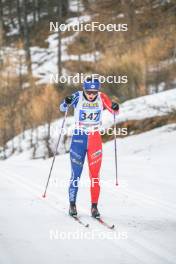 31.03.2023, Bessans, France (FRA): France  Pignot (Fra) - French Championships cross-country, sprint, Bessans (FRA). www.nordicfocus.com. © Authamayou/NordicFocus. Every downloaded picture is fee-liable.