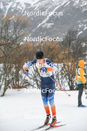 31.03.2023, Bessans, France (FRA): Arnaud  Favre Reymond Laruinaz (Fra) - French Championships cross-country, sprint, Bessans (FRA). www.nordicfocus.com. © Authamayou/NordicFocus. Every downloaded picture is fee-liable.