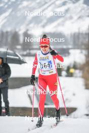 31.03.2023, Bessans, France (FRA): Eva  Gatie (Fra) - French Championships cross-country, sprint, Bessans (FRA). www.nordicfocus.com. © Authamayou/NordicFocus. Every downloaded picture is fee-liable.