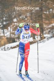 31.03.2023, Bessans, France (FRA): Eve Ondine  Duchaufour (Fra) - French Championships cross-country, sprint, Bessans (FRA). www.nordicfocus.com. © Authamayou/NordicFocus. Every downloaded picture is fee-liable.