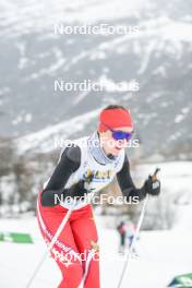 31.03.2023, Bessans, France (FRA): Tori  Courtieu (Fra) - French Championships cross-country, sprint, Bessans (FRA). www.nordicfocus.com. © Authamayou/NordicFocus. Every downloaded picture is fee-liable.