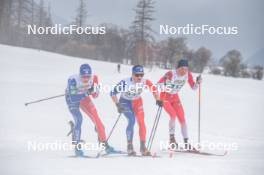31.03.2023, Bessans, France (FRA): Nathan  Marseille (Fra) - French Championships cross-country, sprint, Bessans (FRA). www.nordicfocus.com. © Authamayou/NordicFocus. Every downloaded picture is fee-liable.