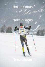 31.03.2023, Bessans, France (FRA): Valentin  Berna (Fra) - French Championships cross-country, sprint, Bessans (FRA). www.nordicfocus.com. © Authamayou/NordicFocus. Every downloaded picture is fee-liable.
