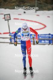 31.03.2023, Bessans, France (FRA): Matteo  Correia (Fra) - French Championships cross-country, sprint, Bessans (FRA). www.nordicfocus.com. © Authamayou/NordicFocus. Every downloaded picture is fee-liable.