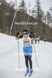 31.03.2023, Bessans, France (FRA): Annette  Coupat (Fra) - French Championships cross-country, sprint, Bessans (FRA). www.nordicfocus.com. © Authamayou/NordicFocus. Every downloaded picture is fee-liable.